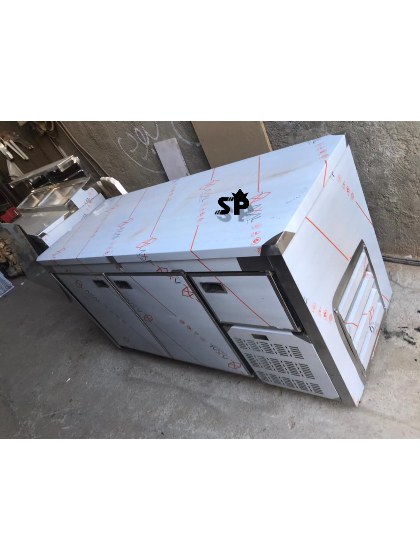 فریزر میزکاری استیل پیشرو